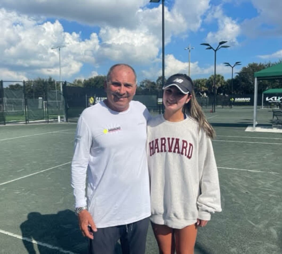 A Saviano player signed to harvard