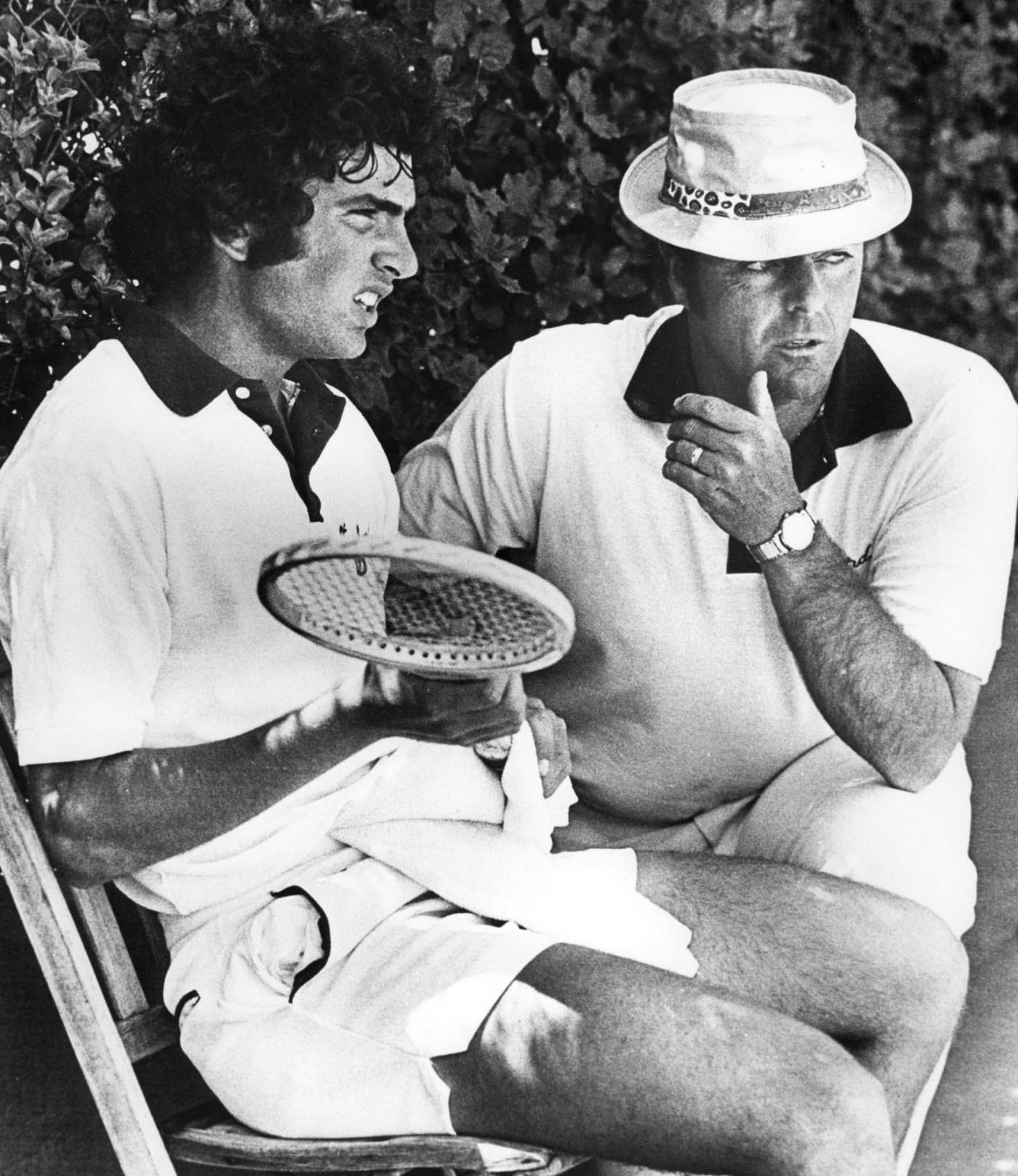 1974 — Stanford, with coach and lifelong friend Dick Gould